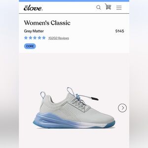 Clove Women's Classic Sneakers - Gray and Blue